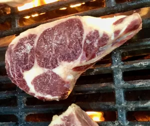 Ribeye Steak on the Grill