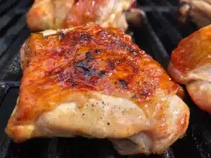 grilled chicken thigh