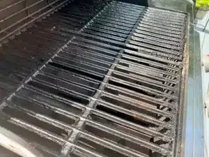 Gas Grill Grates after being cleaned